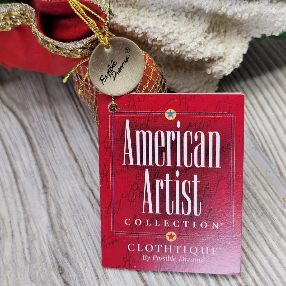 Lyn Fletcher Clothtique Celtic Father Christmas Irish Santa American Artist Club